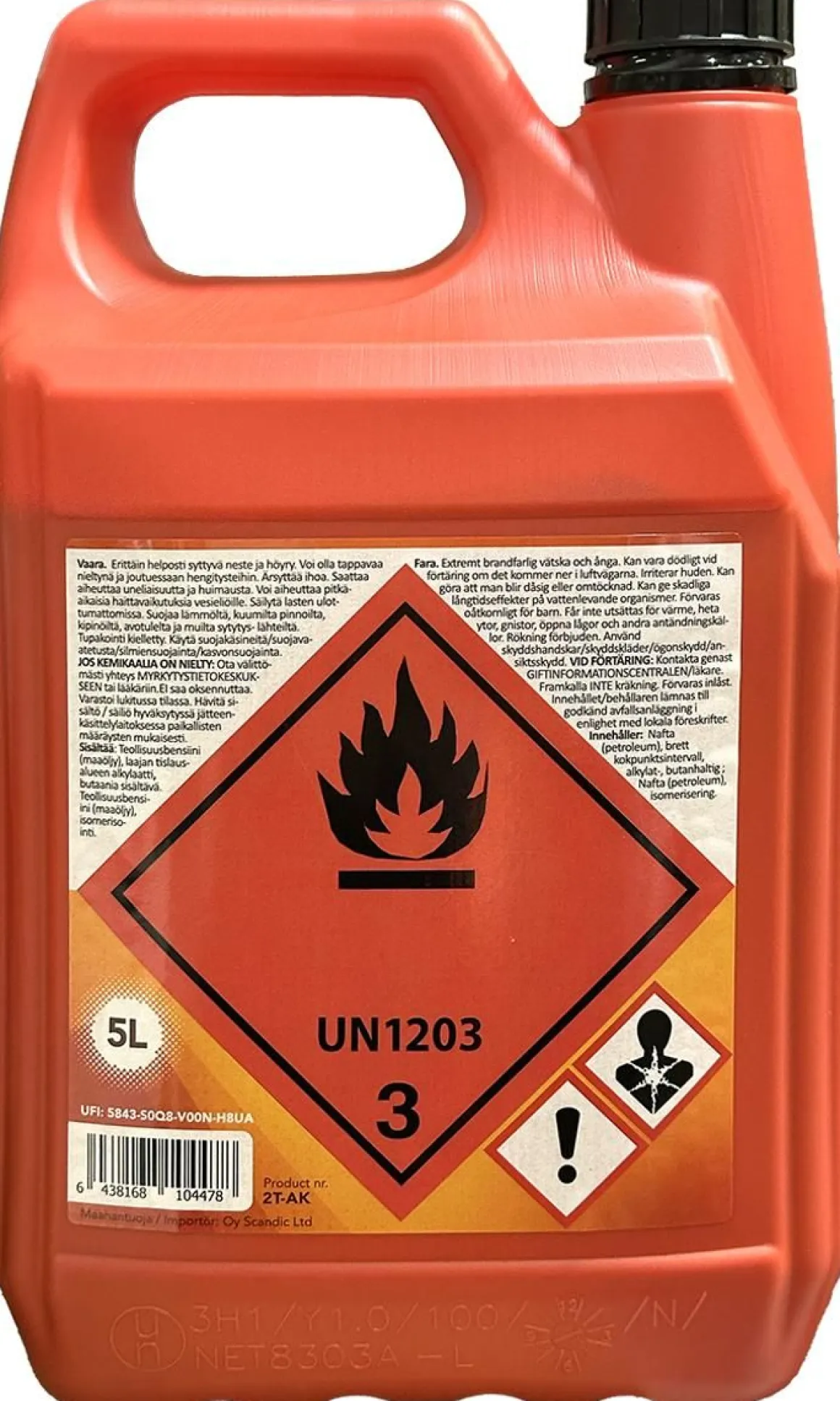 SPEED 2-PIENKONEBENSIINI 5 L