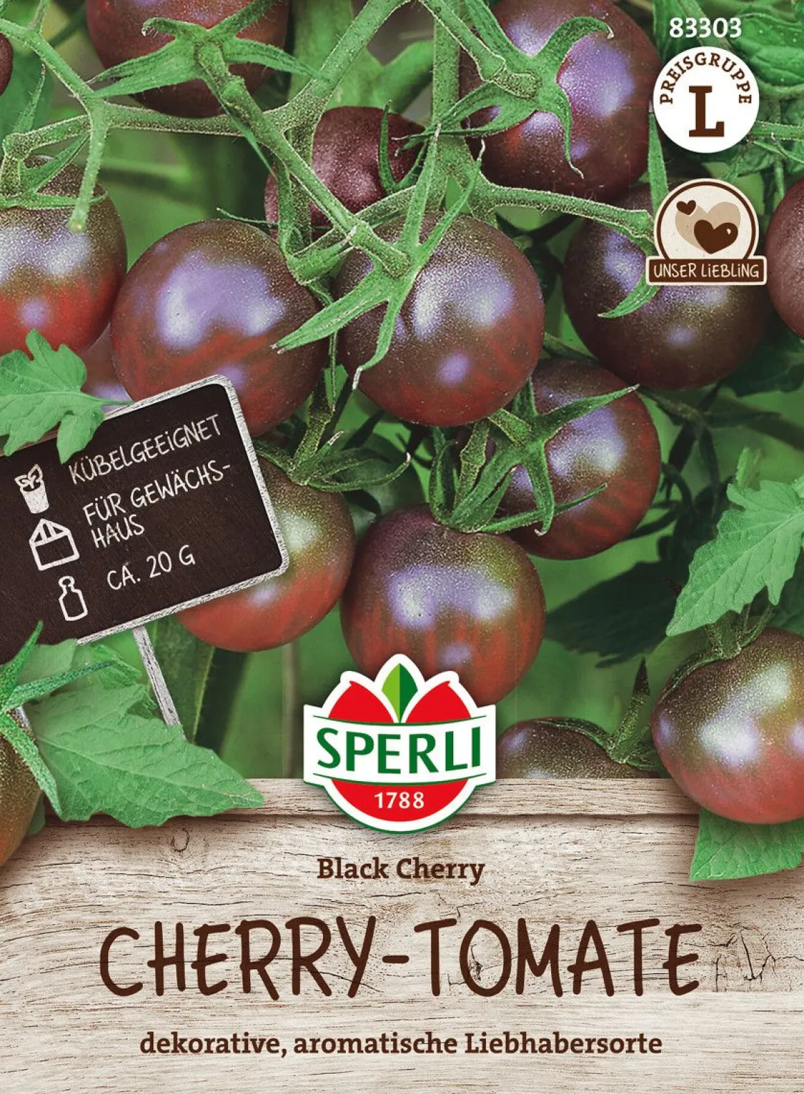 SPERLI KIRSIKKATOMAATTI BLACK CHERRY