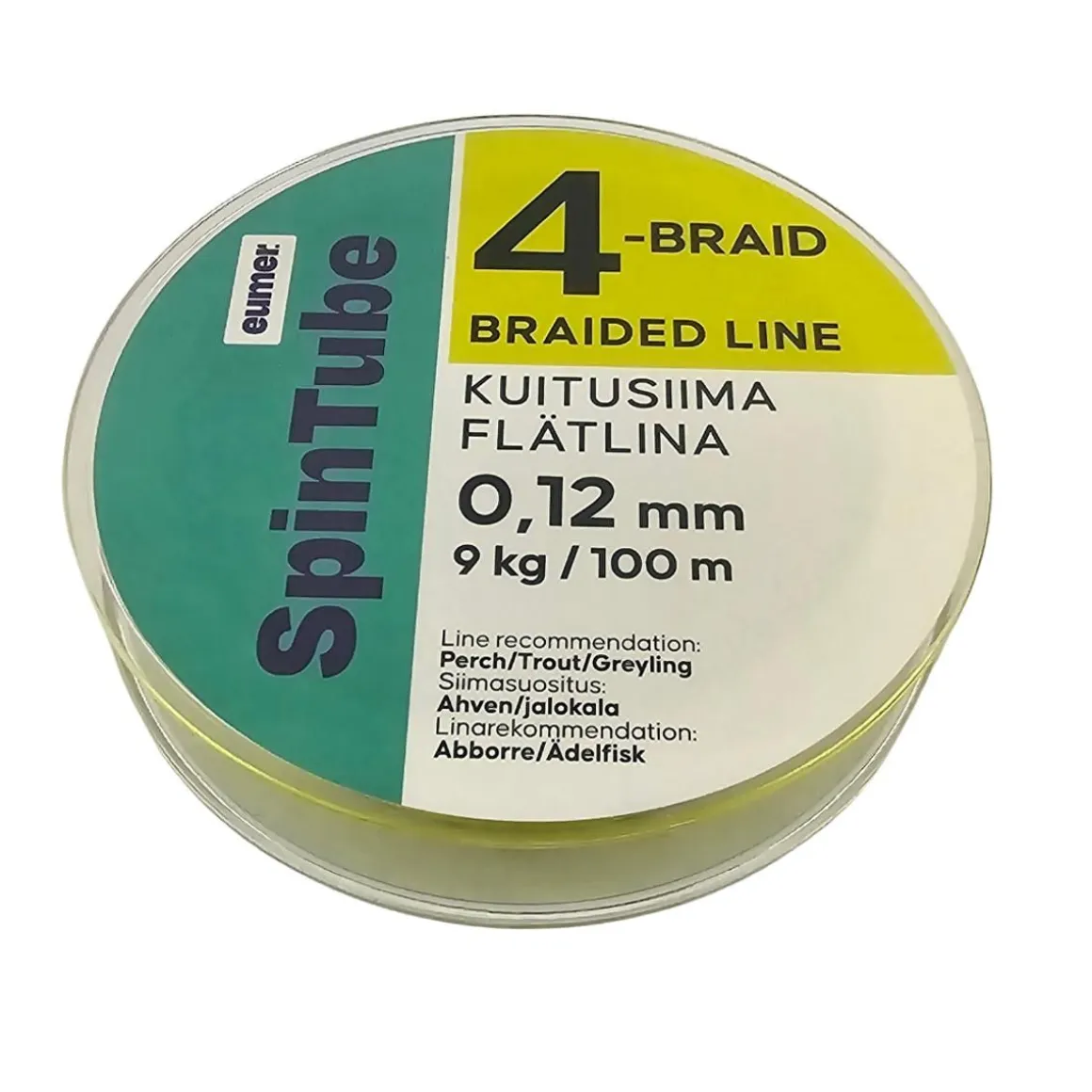SPINTUBE 4 KUITUSIIMA FL 0,12 MM/100 M 8,8 KG