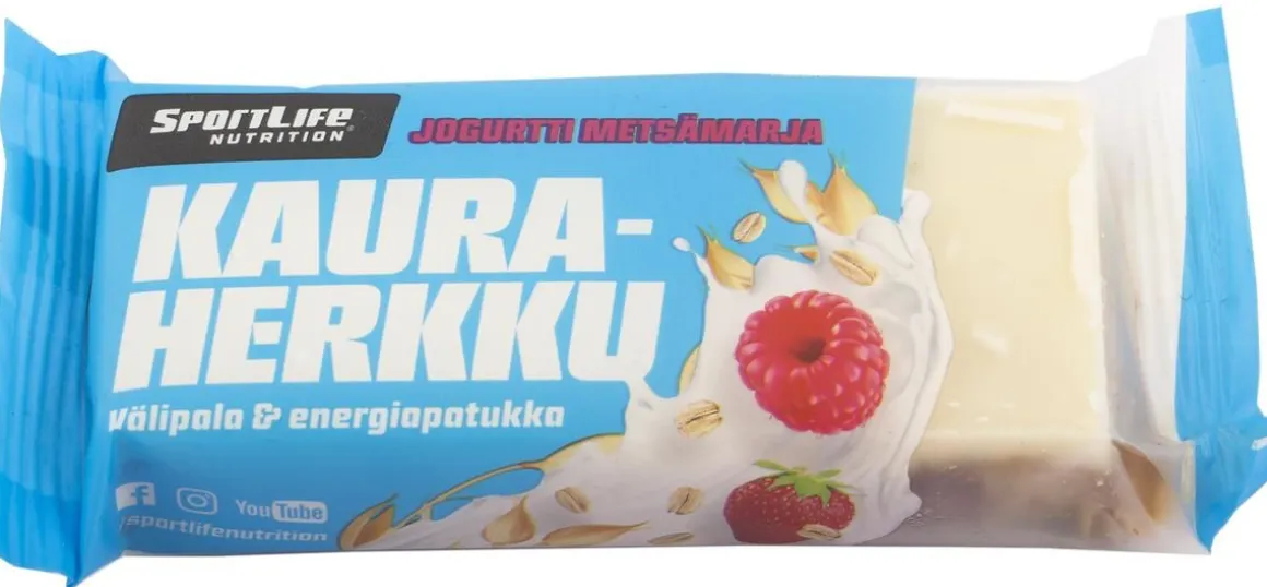 SPORTLIFE NUTRITION KAURAHERKKU JOGURTIT-METSÄMARJA 70 G