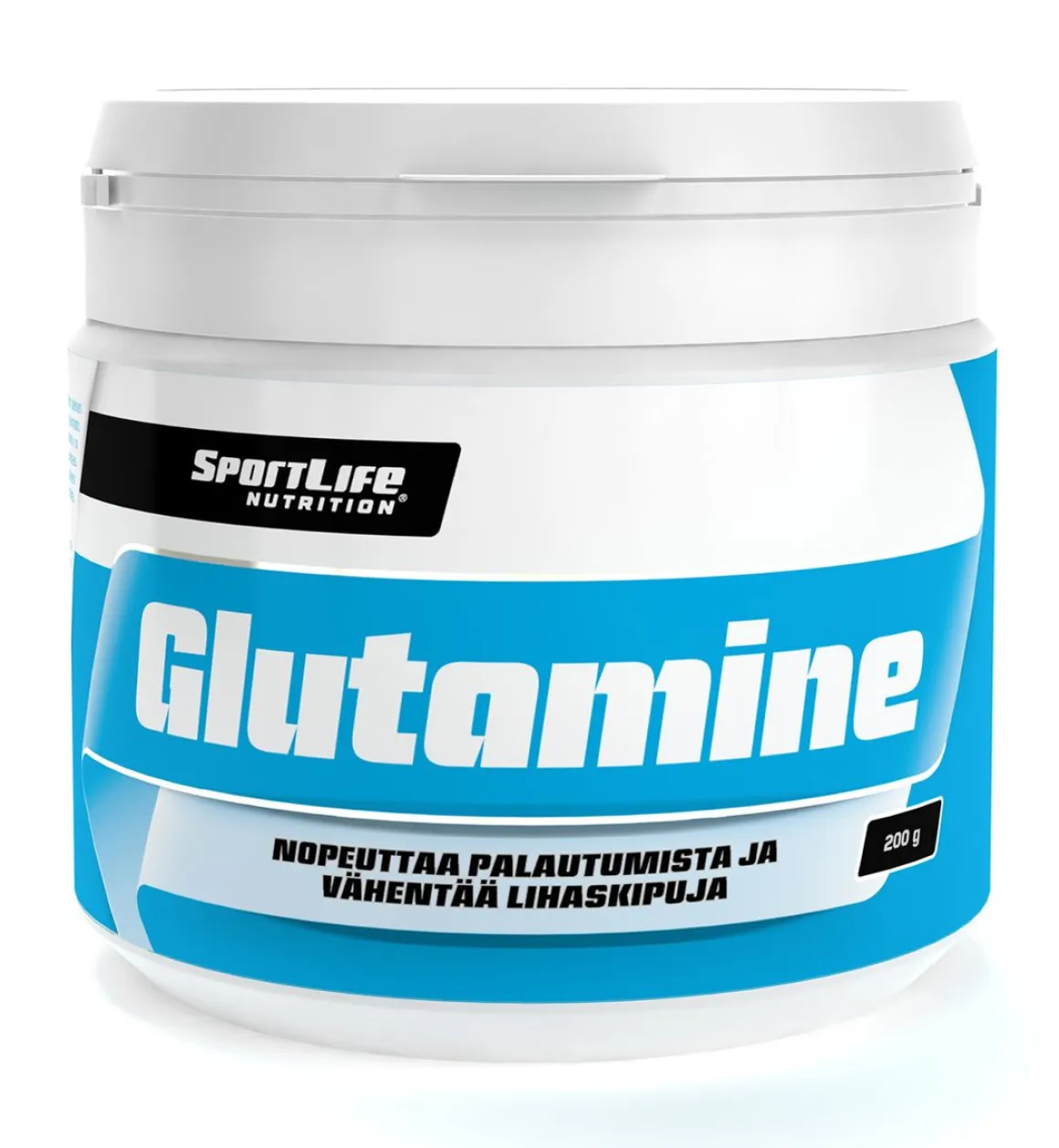 SPORTLIFE NUTRITION GLUTAMINE L-GLUTAMIINIJAUHE 200 G