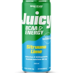 SPORTLIFE NUTRITION JUICY BCAA & ENERGY SITRUUNA-LIME TLK 330 ML