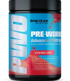 SPORTLIFE NUTRITION PRE-WORKOUT WATERMELON 250 G