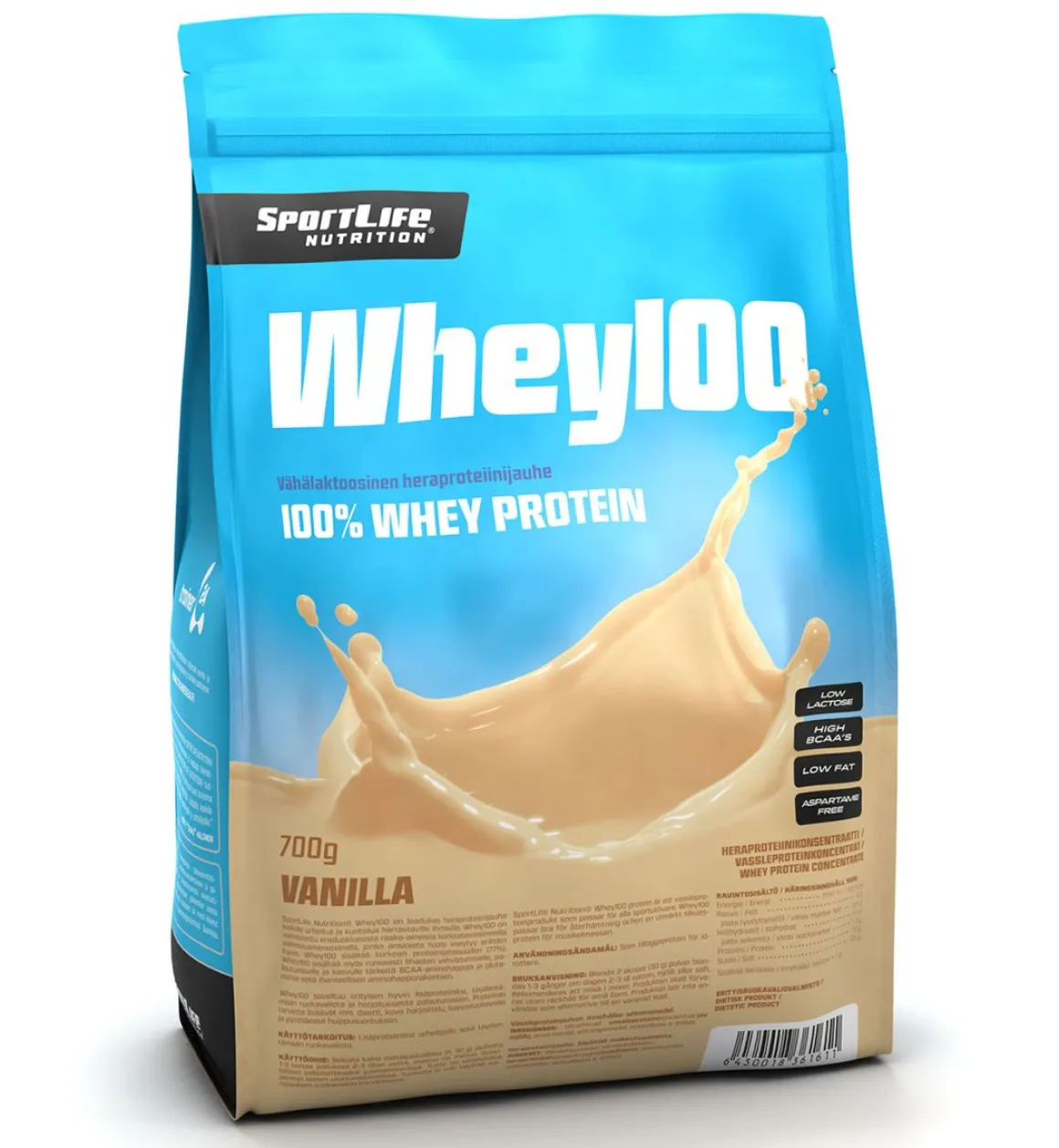 SPORTLIFE NUTRITION WHEY100 VANILJA 700 G