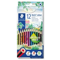 STAEDTLER NORIS 185  PUUVÄRIKYNÄT 12 VÄRIÄ