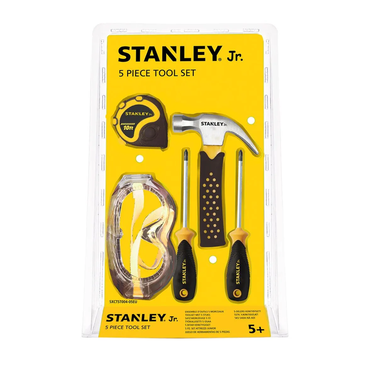 STANLEY JR TYÖKALUSETTI 5 OSAA