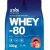 STAR NUTRITION WHEY-80  MANSIKKA 500 G