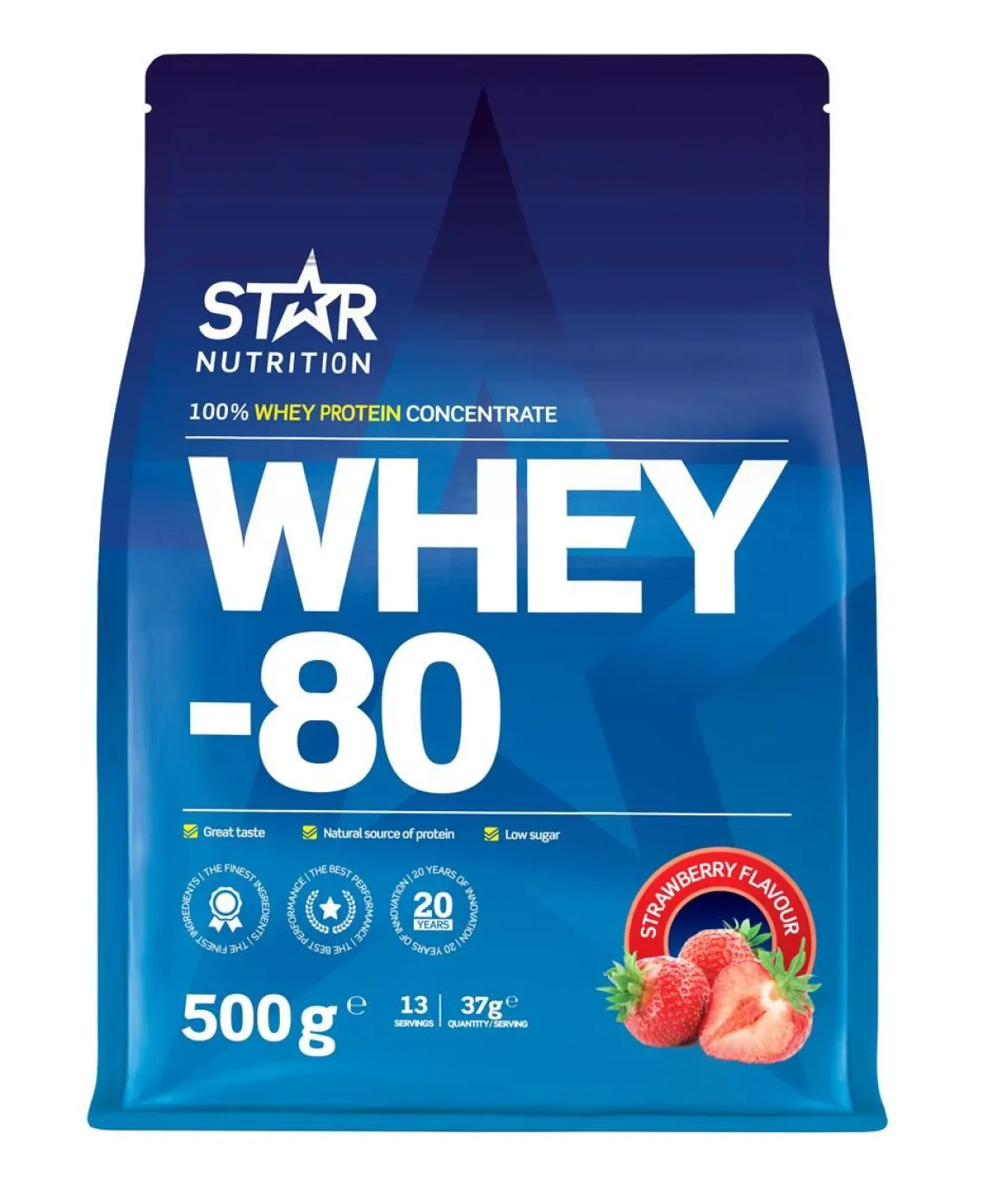 STAR NUTRITION WHEY-80 MANSIKKA 500 G