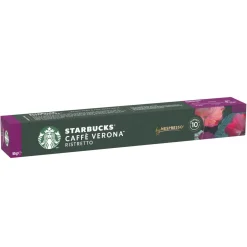 STARBUCKS NESPRESSO CAFFÉ VERONA RISTRETTO 10 KAPS 55 G