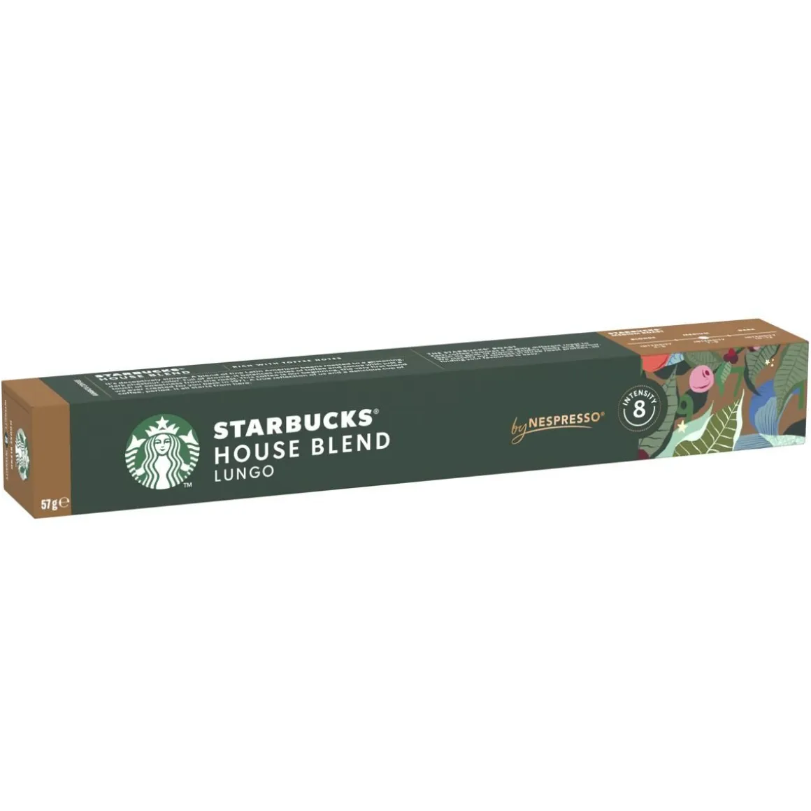 STARBUCKS NESPRESSO HOUSEBLEND LUNGO 10 KAPS 57 G