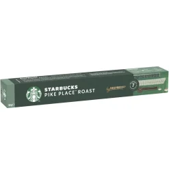 STARBUCKS NESPRESSO PIKE PLACE ROAST LUNGO 10 KAPS 53 G