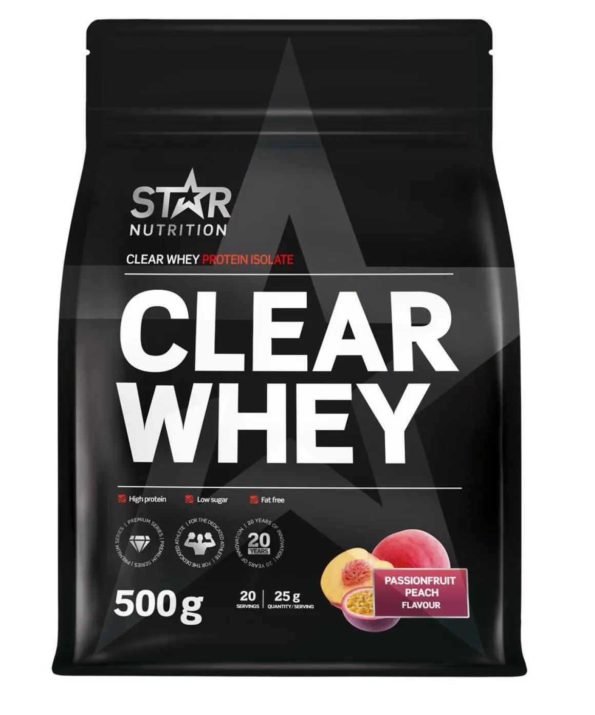 STAR NUTRITION CLEAR WHEY PASSIONFRUIT 500 G
