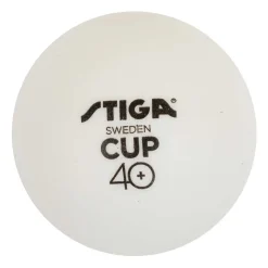 STIGA CUP VALKOISET PÖYTÄTENNISPALLOT 6 KPL / PKT