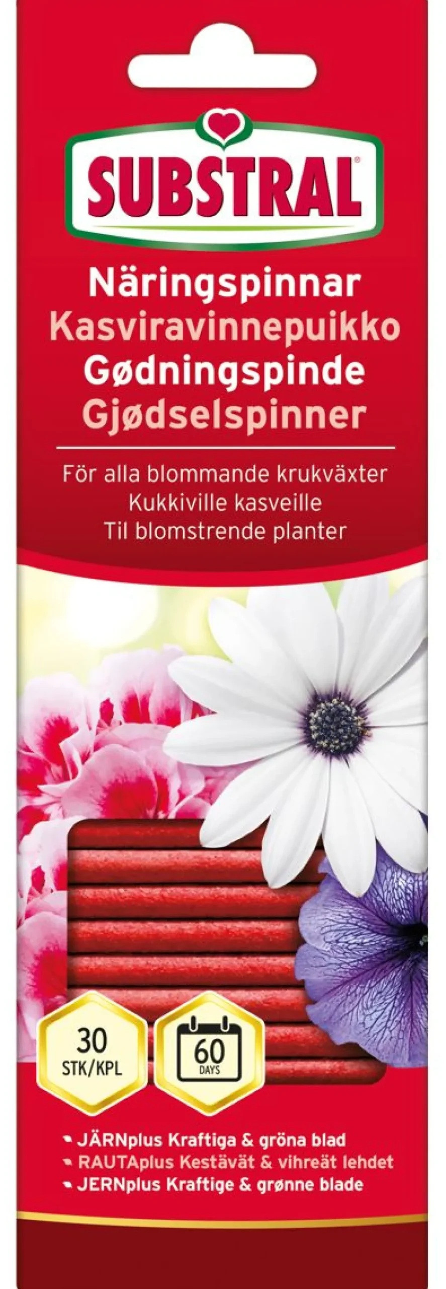 SUBSTRAL KASVIRAVINNEPUIKKO KUKKIVILLE KASVEILLE 30KPL