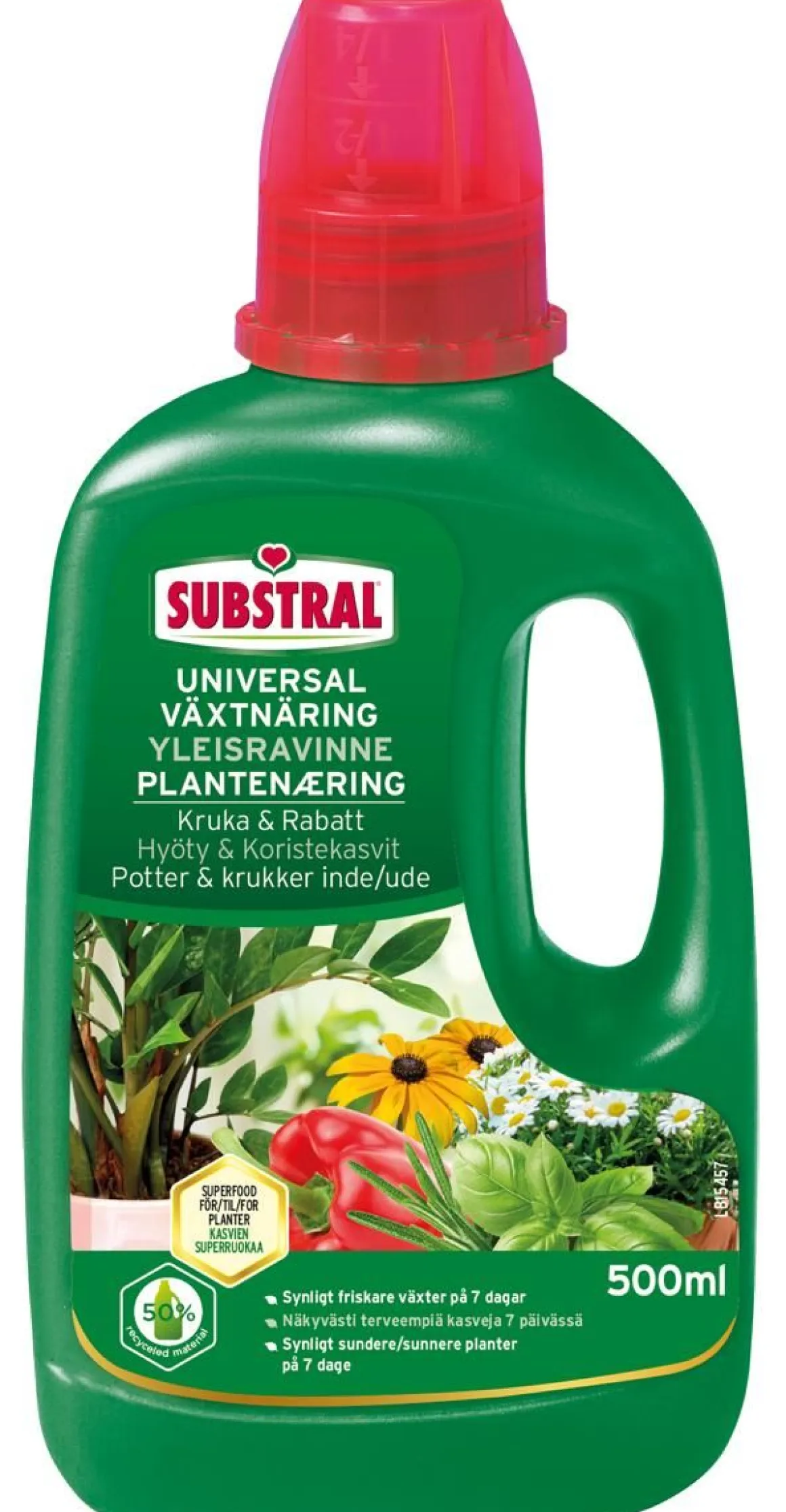 SUBSTRAL YLEISRAVINNE 500 ML 500 ML