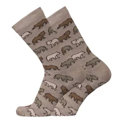 SUKKAMESTARIT M MERINOVILLA SUKKA KARHUMARSSI BEIGE 39-42