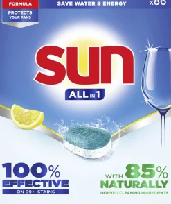 SUN ALL IN 1 KONETISKITABLETTI 86 KPL