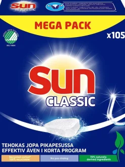 SUN CLASSIC KONETISKITABLETTI 105KPL 105 KPL