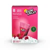 SUN LOLLY MEHUJÄÄ 8X60ML/65G VADELMA 480 ML