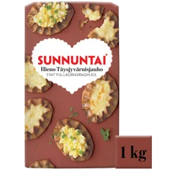 SUNNUNTAI HIENO TÄYSJYVÄRUISJAUHO 1KG
