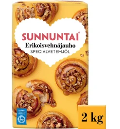 SUNNUNTAI ERIKOISVEHNÄJAUHO 2 KG