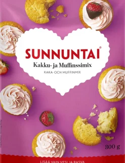 SUNNUNTAI KAKKU- JA MUFFINSSIMIX 300 G