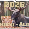 SUOMEN AIKA A4-SEINÄKALENTERI HIRVI