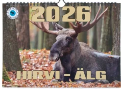 SUOMEN AIKA A4-SEINÄKALENTERI HIRVI