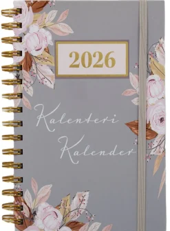 SUOMEN AIKA KALENTERI PROGRESS A5 PREMIUM KIERRESIDOTTU
