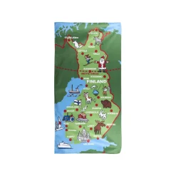 SUOMEN KARTTA KÄSIPYYHE
