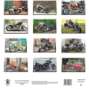 SUOMEN AIKA ISO SEINÄKALENTERI USA MOTORCYCLES