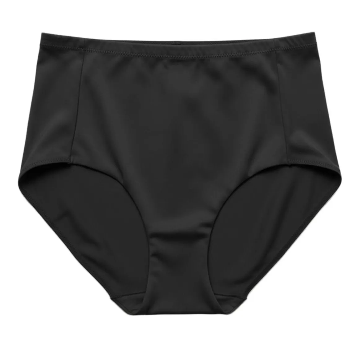 SUPPORT HERO NAISTEN MUOTOILEVAT BRIEF ALUSHOUSUT MUSTA XL