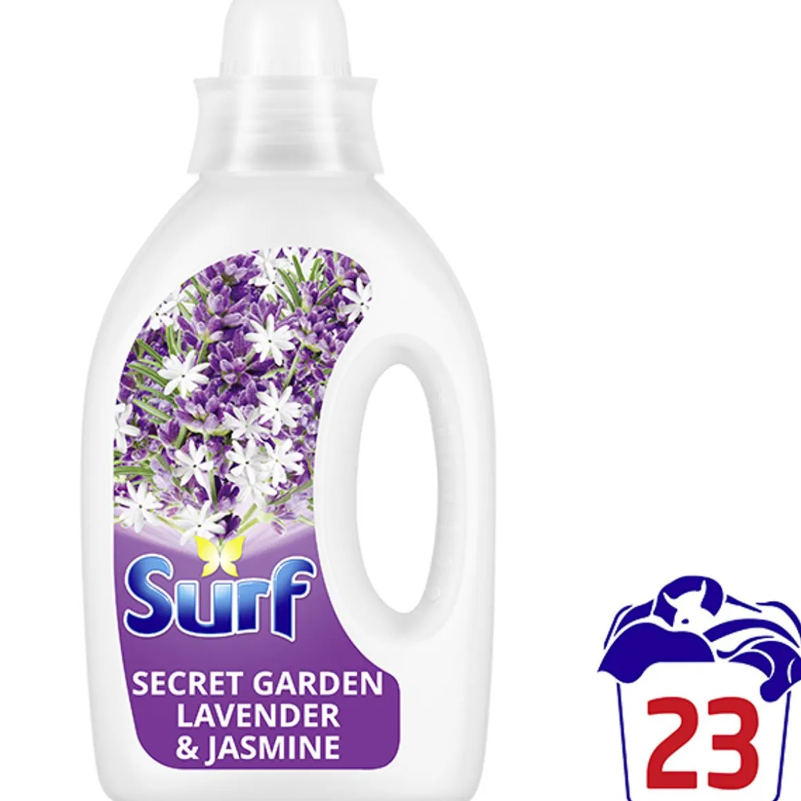SURF PYYKINPESUNESTE SECRET GARDEN LAVENDER & JASMINE 920ML 920 ML