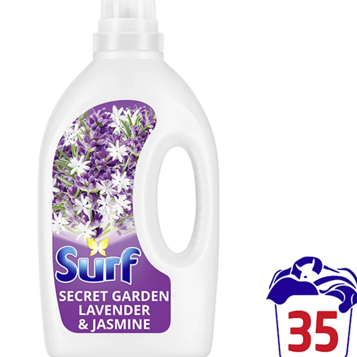 SURF PYYKINPESUNESTE SECRET GARDEN LAVENDER & JASMINE 1400ML 1,4 L