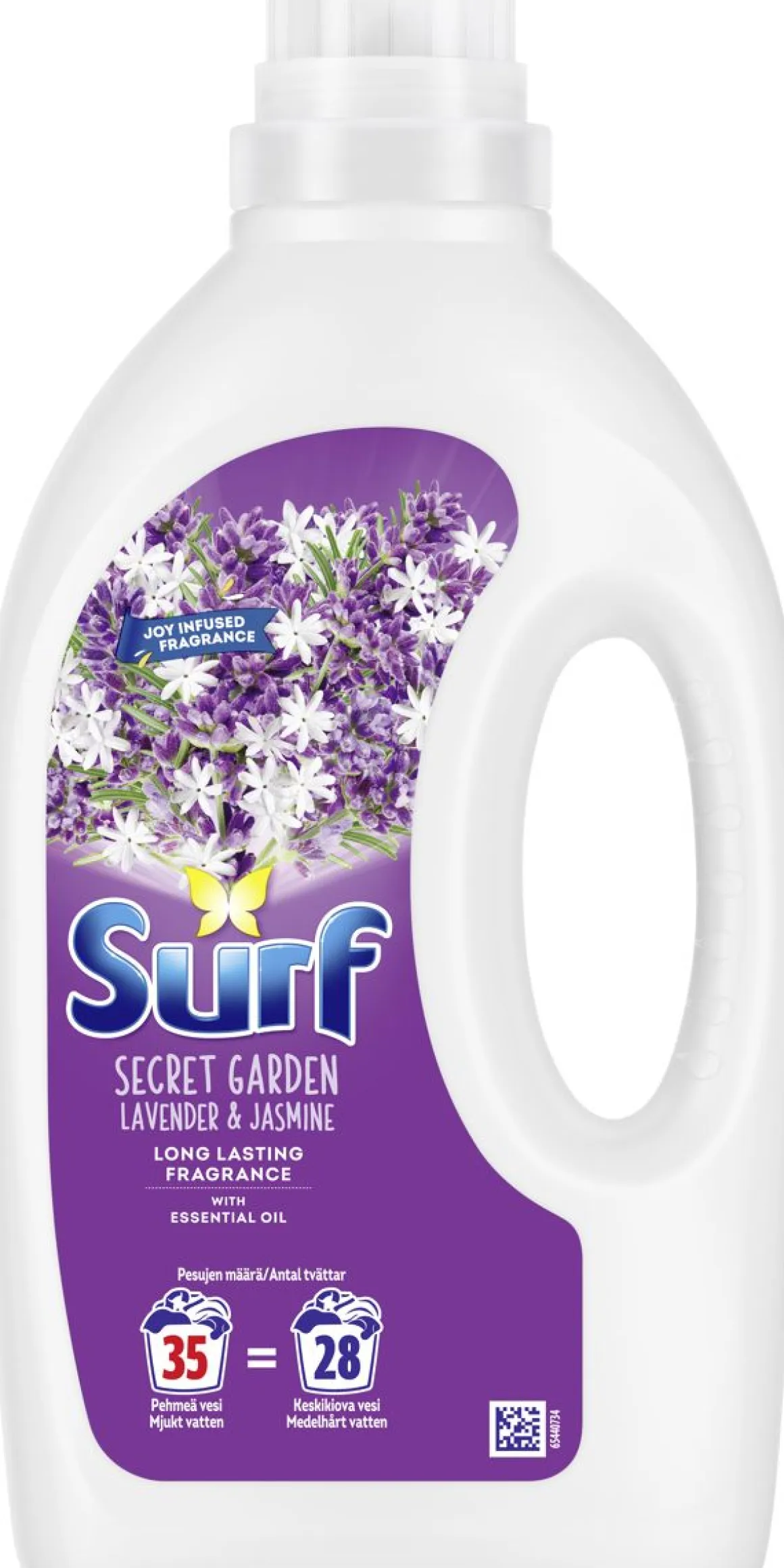 SURF PYYKINPESUNESTE SECRET GARDEN LAVENDER & JASMINE 1400ML 1,4 L