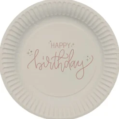 SUURI PAHVILAUTANEN  23 CM HAPPY BIRTHDAY 8 KPL/PKT