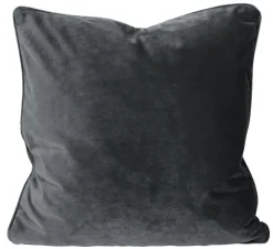 SVANEFORS KORISTETYYNYNPÄÄLLINEN ELISE 45X45CM HARMAA
