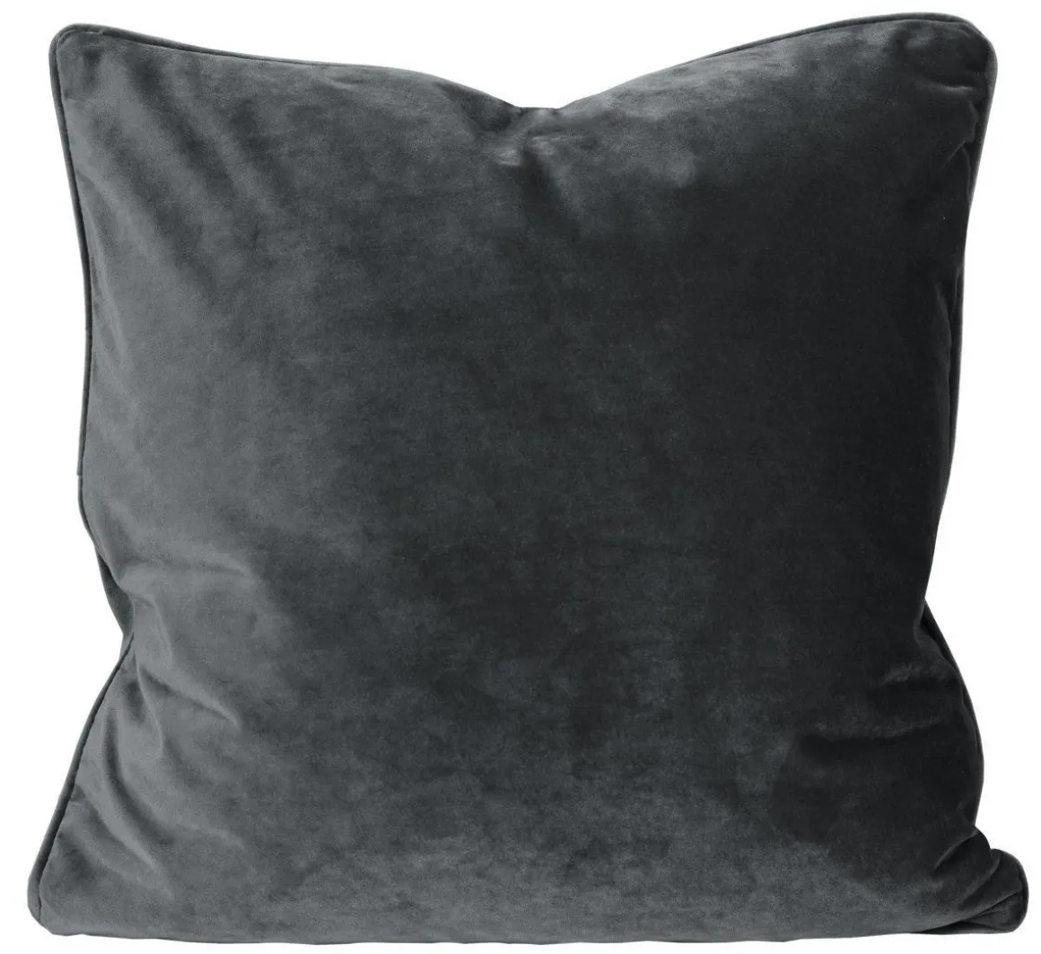 SVANEFORS KORISTETYYNYNPÄÄLLINEN ELISE 45X45CM HARMAA