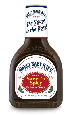 SWEET BABY RAY'S SWEET 'N SPICY BBQ KASTIKE 510 G
