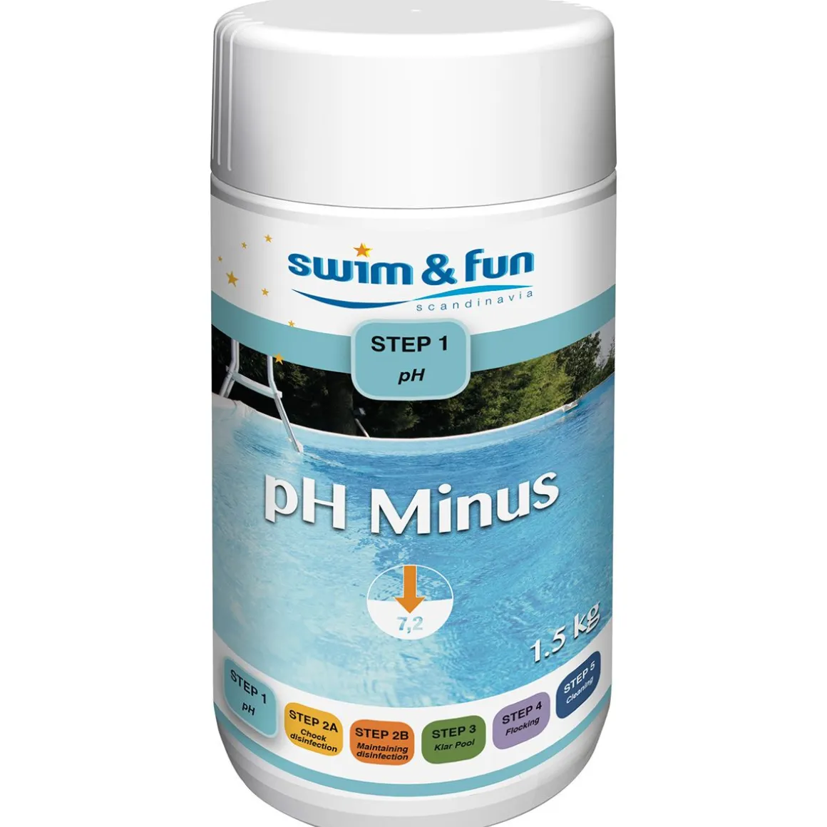 SWIM&FUN PH- 1,5 KG