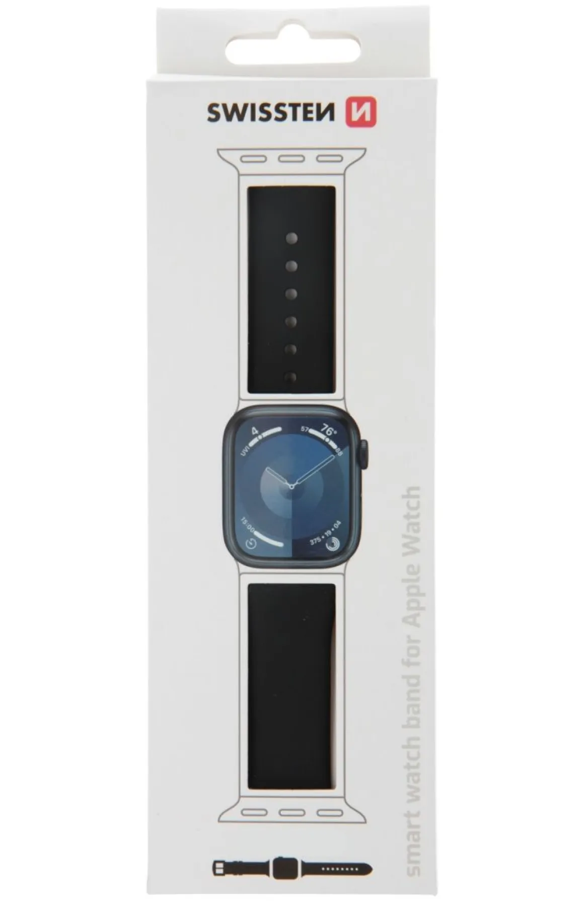 SWISSTEN SILIKONIRANNEKE APPLE WATCH38-41 MM