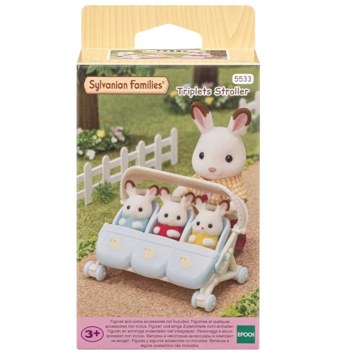 SYLVANIAN FAMILIES 5533 KOLMOSTEN RATTAAT
