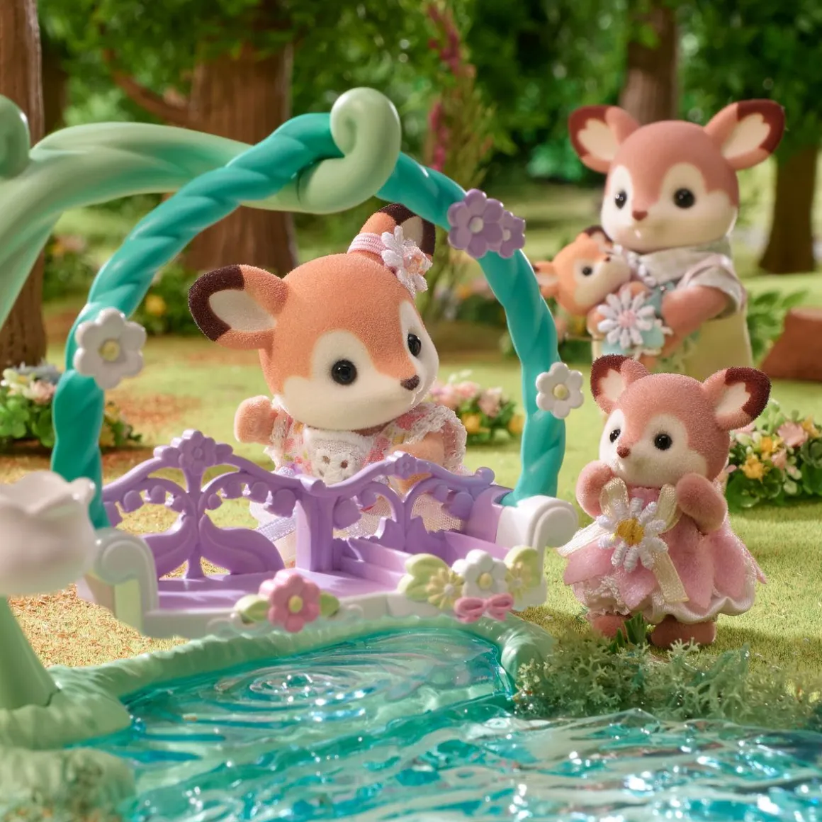 SYLVANIAN FAMILIES 5801 PEURAVAUVAT KUKKAKEINUSSA
