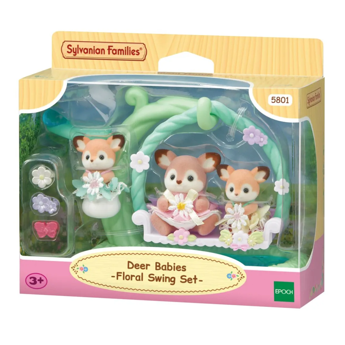 SYLVANIAN FAMILIES 5801 PEURAVAUVAT KUKKAKEINUSSA