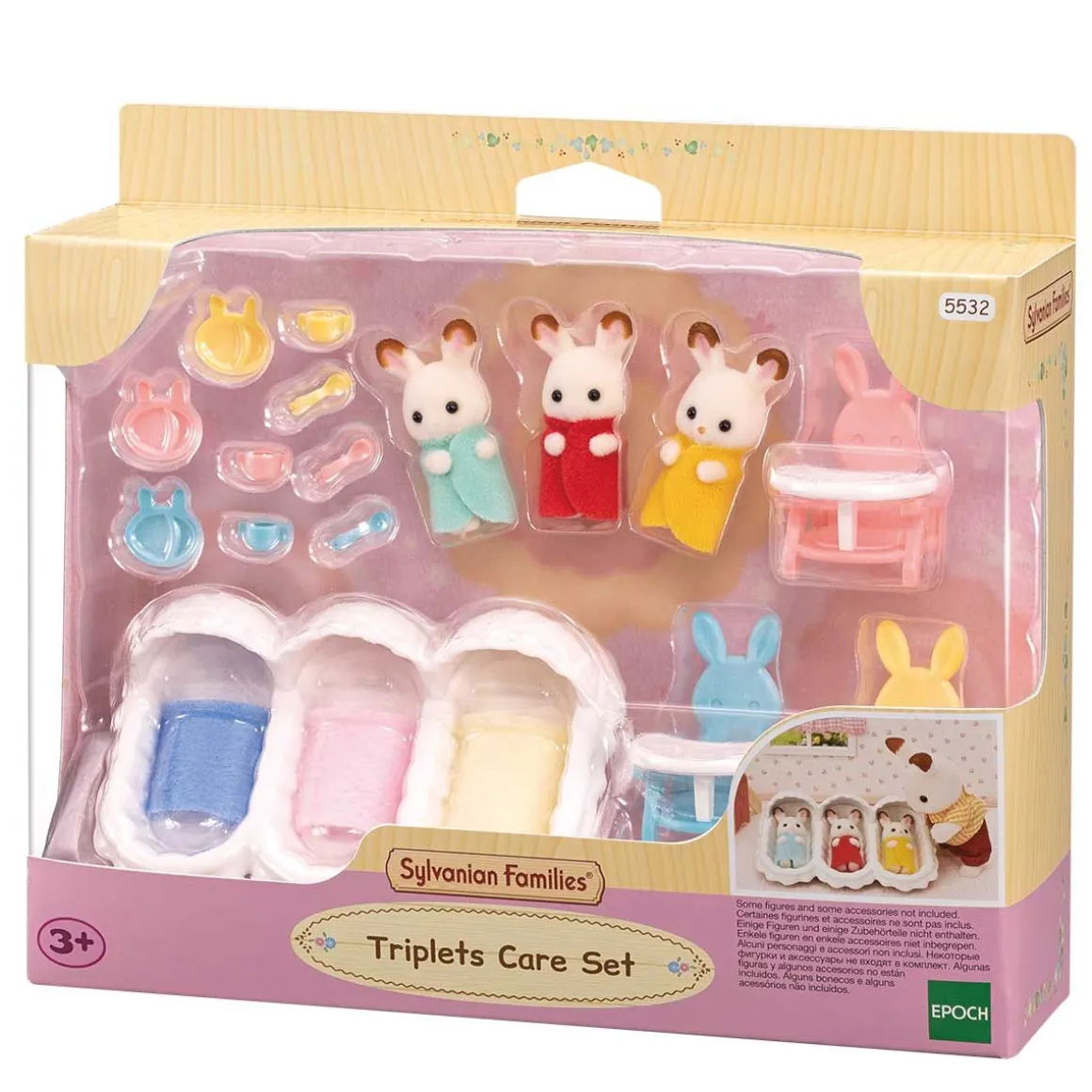 SYLVANIAN FAMILIES 5532 SUKLAAPUPUKOLMOSET