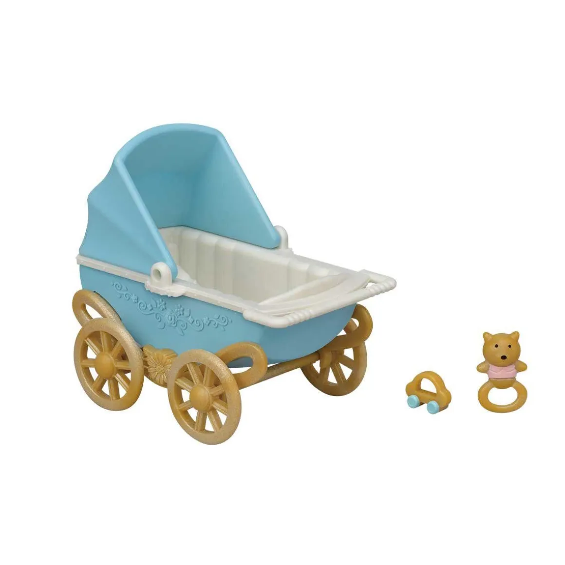 SYLVANIAN FAMILIES SUKLAAPUPUKAKSOSET-SETTI LASTENVAUN
