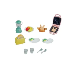 SYLVANIAN FAMILIES 5444 AAMIAISSETTI LEIVÄNPAAHTIMELLA