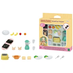 SYLVANIAN FAMILIES 5444 AAMIAISSETTI LEIVÄNPAAHTIMELLA