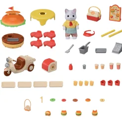SYLVANIAN FAMILIES HAMPURILAISKIOSKI