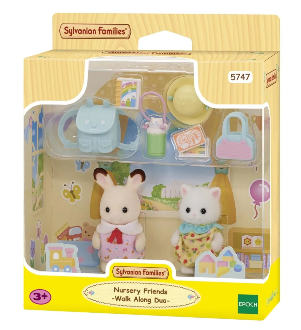 SYLVANIAN FAMILIES 5747 KAVERUKSET KÄVELYLLÄ